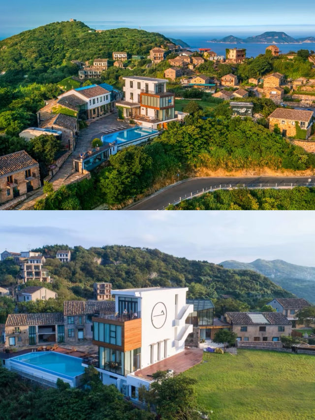 奢野一宅·石塘|咫尺海岸線的半山石屋民宿。