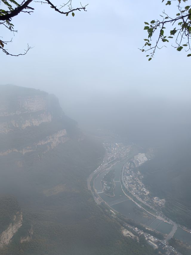 太行大峽谷桃花谷景區。
