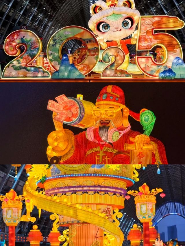 青島還是太超前了春節燈會太驚艷啦！