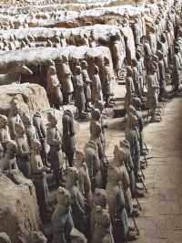 穿越時空的震撼秦始皇兵馬俑