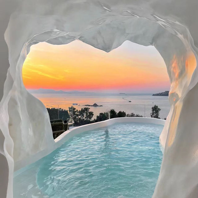 深圳也有聖托里尼|住進夢幻海景民宿🏝️