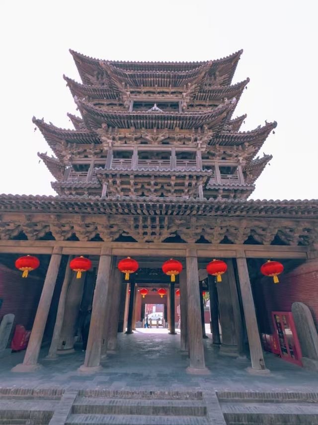 萬榮飛雲樓，古建瑰寶超震撼
