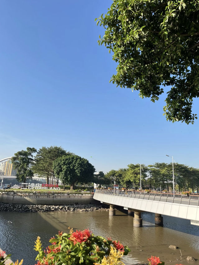綠意盎然：二沙島宏成公園的靜謐之旅