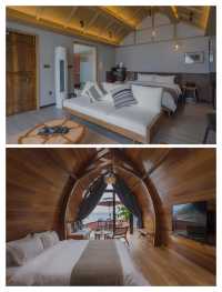 三亞旅行終於住上了夢想中的海邊船屋