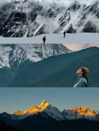 梅里北坡徒步｜日照金山+星空露營攻略