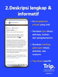 Penasaran cara posting konten di Trip Mo
