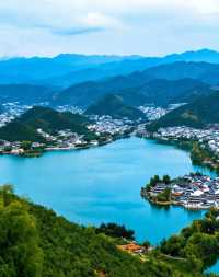 澄澈湖水、綿延綠道和原生態風光讓你感受自然與愜意的雙重治癒