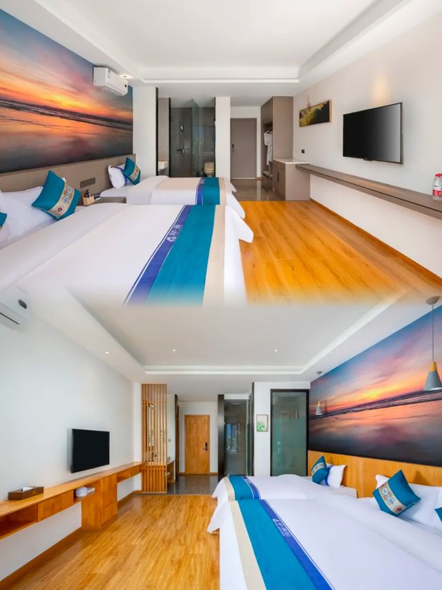 浪漫雙床湖景美宿 浪漫雙床湖景美宿