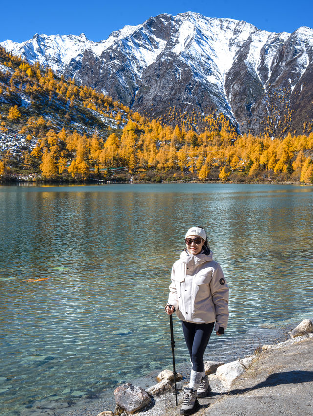 在川西，拍到了我的人生照片～