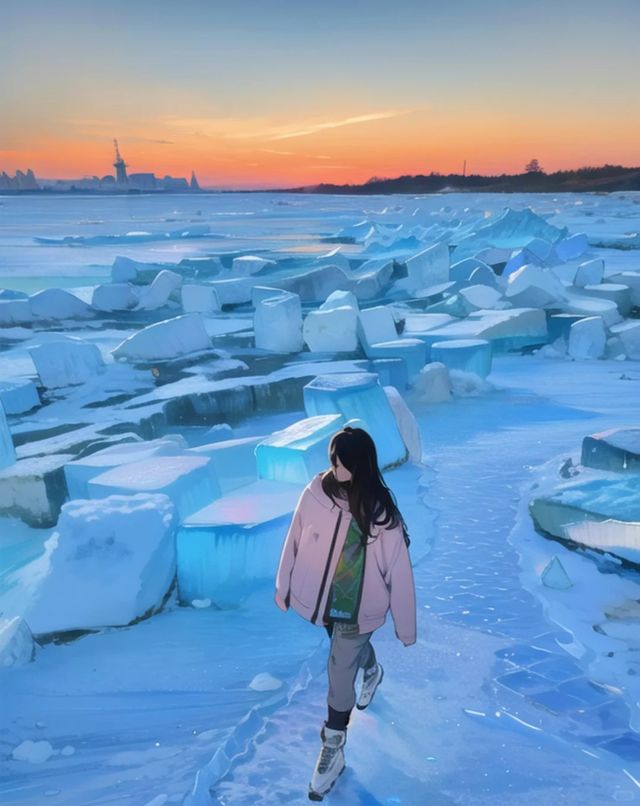 當雪花飄落時，哈爾濱的景色最為美麗