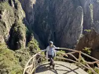 女大爬黃山 不住宿版路線