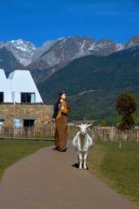 雪山下的慢生活