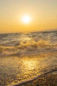 滇池日落封神!橘子海把浪漫焊在昆明黃昏裡