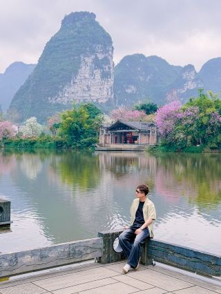 In the sunny March, I stayed in the fairyland of Mingshi Tianyuan in Chongzuo!