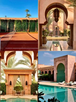 Stay in the Rose-Colored Palace of Marrakech