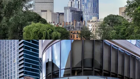 One Dalton Street Four Seasons Hotel in Boston: A Skyscraper Bursting with Vitality and Style — traveler post in Boston