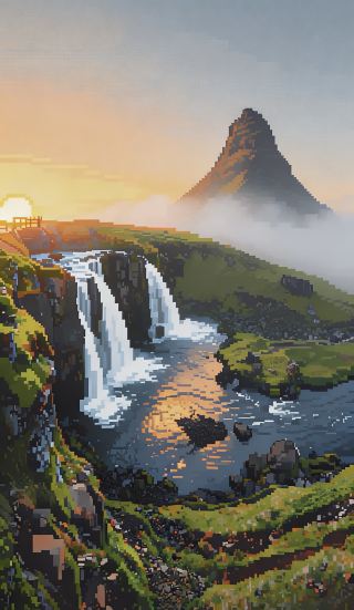 A breathtaking romantic journey to mountains and coasts | The ultimate healing trip in Europe [pixel version]