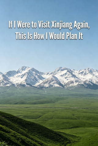 If I go to Xinjiang again, I would plan it like this