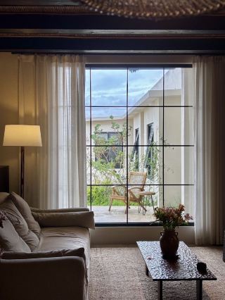Hide away in a hillside courtyard, quietly taking in the mountain and sea views.