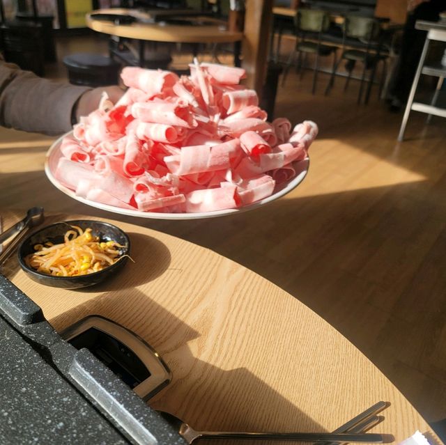 대전 실내데이트하기에 좋은 맛집 대복삼겹