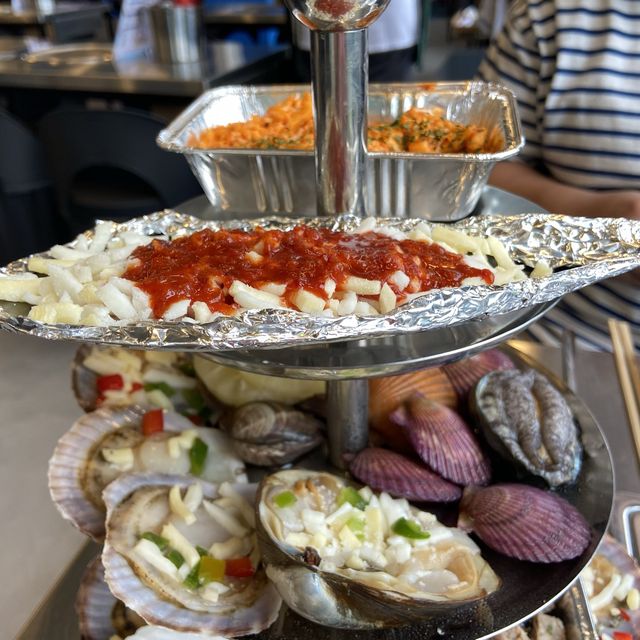 서울 근교 동탄호수공원 뷰 보며 먹는 조개구이 🐚 