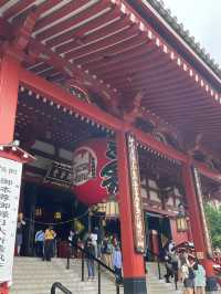 淺草超人氣景點🤩雷門淺草寺😀😍東京市區必遊👍🏻