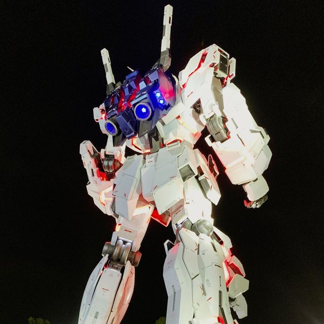 📍日本東京大型獨角獸高達📸