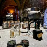 ホグワーツの授業を体験　魔法薬学、攻撃魔法、図書館も