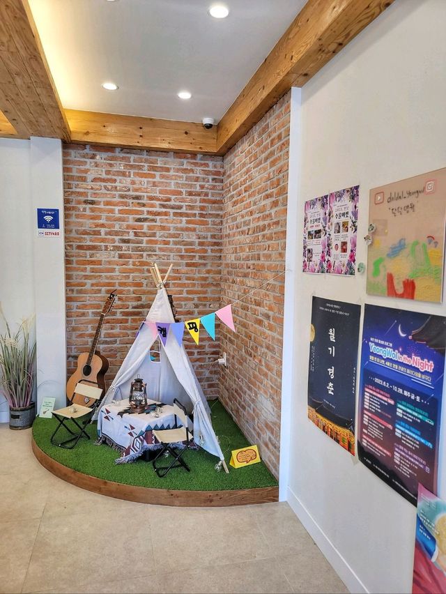 영월여행자들의 쉼터! 영월트래블라운지🩵