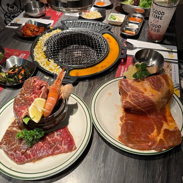 超可愛兒童餐👧🏻👦🏻炑八韓烤親子餐廳