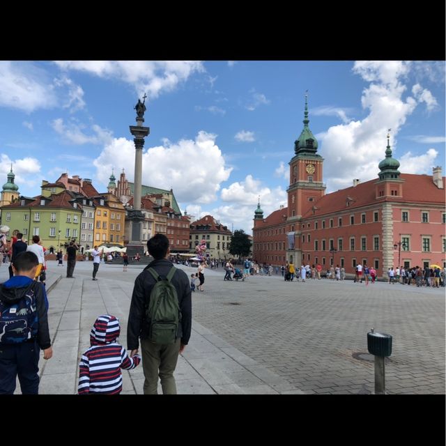 old town square Warsaw 