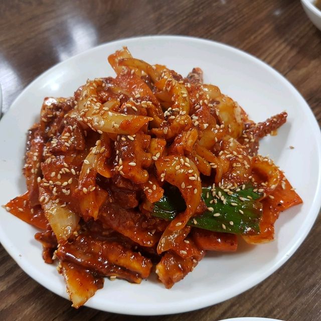 두근두근여름휴가 사당의 오래된 청국장 낙지볶음 맛집 보성식당