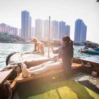Boat Tour at Ap Lei Chau in Hong Kong