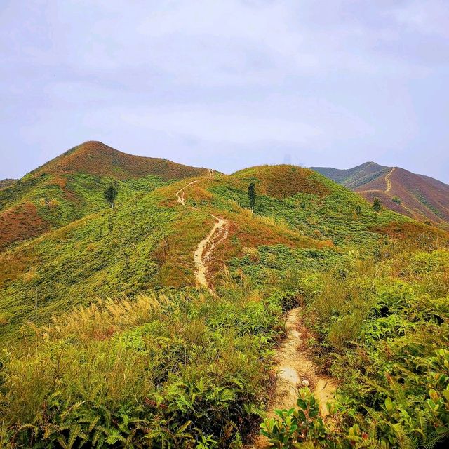 沿著邊境線行山
