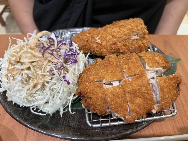 Crispy and Juicy Katsu at Takashimaya 