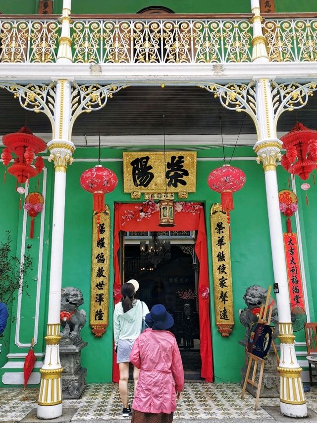 The gorgeous Peranakan musuem in George Town.