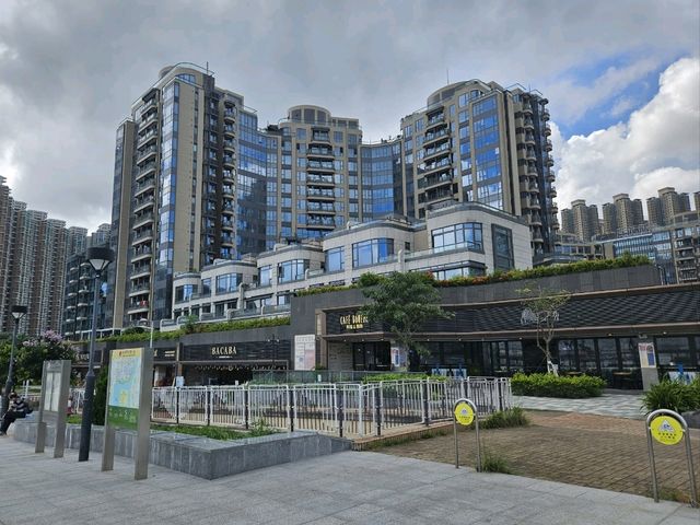 風景優美的將軍澳海濱長廊