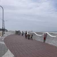 ［釜山］海洋城步行徑。電影的街道