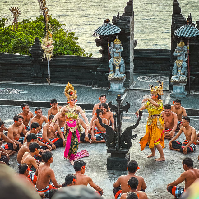 KECAK DANCE VS SUNSET!