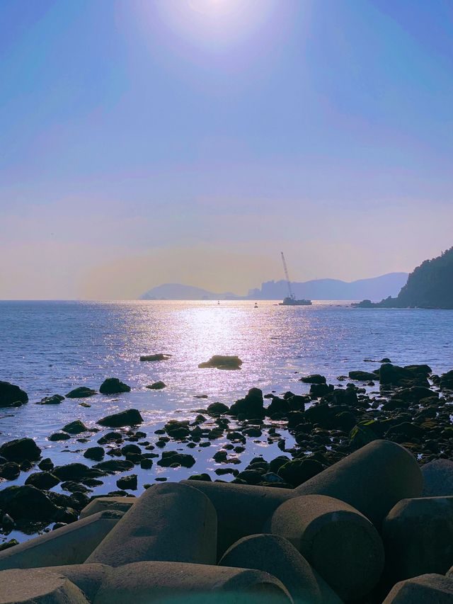 부산 노을맛집 겨울 여행지 청사포 