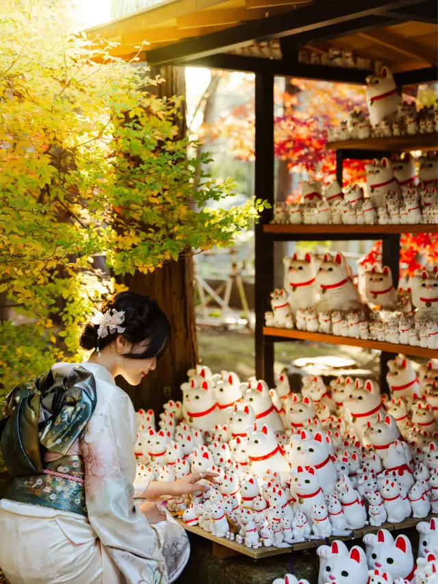 Suburbs of Tokyo | Gotokuji Temple, Brimming with Beckoning Cats.