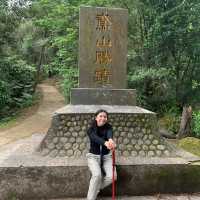 Hiking in Yuan Shan hiking trail