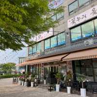 검단산 등산 후 몸보신을 위한 백숙 맛집 꽃누리옻닭