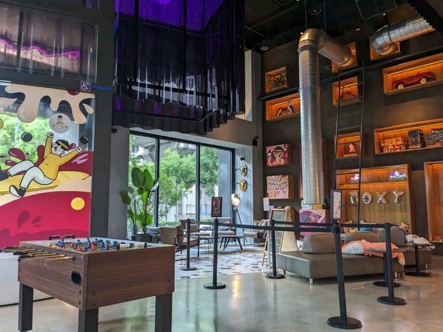 來台中喝珍奶、入住時尚酒店：台中豐邑Moxy酒店