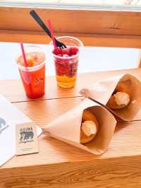 【福岡カフェ】福岡で東京で大人気のヒグマドーナツが食べられる！