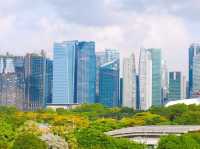 นั่งรับลมบรรยากาศฟินๆ ที่ Marina Barrage