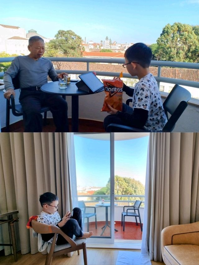 🇵🇹 Gorgeous Balcony at Hotel Ponta Delgada