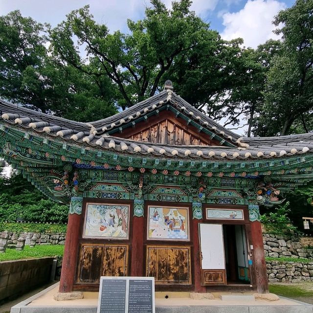 세계최대 우리나라에 하나뿐인 삼층법당보고 계곡에 발도 담그고