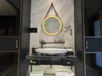 Huge Granite Bathtub at Barracks Sentosa
