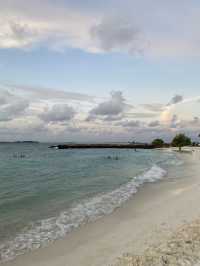 The ONLY bikini beach in Maafushi 👙